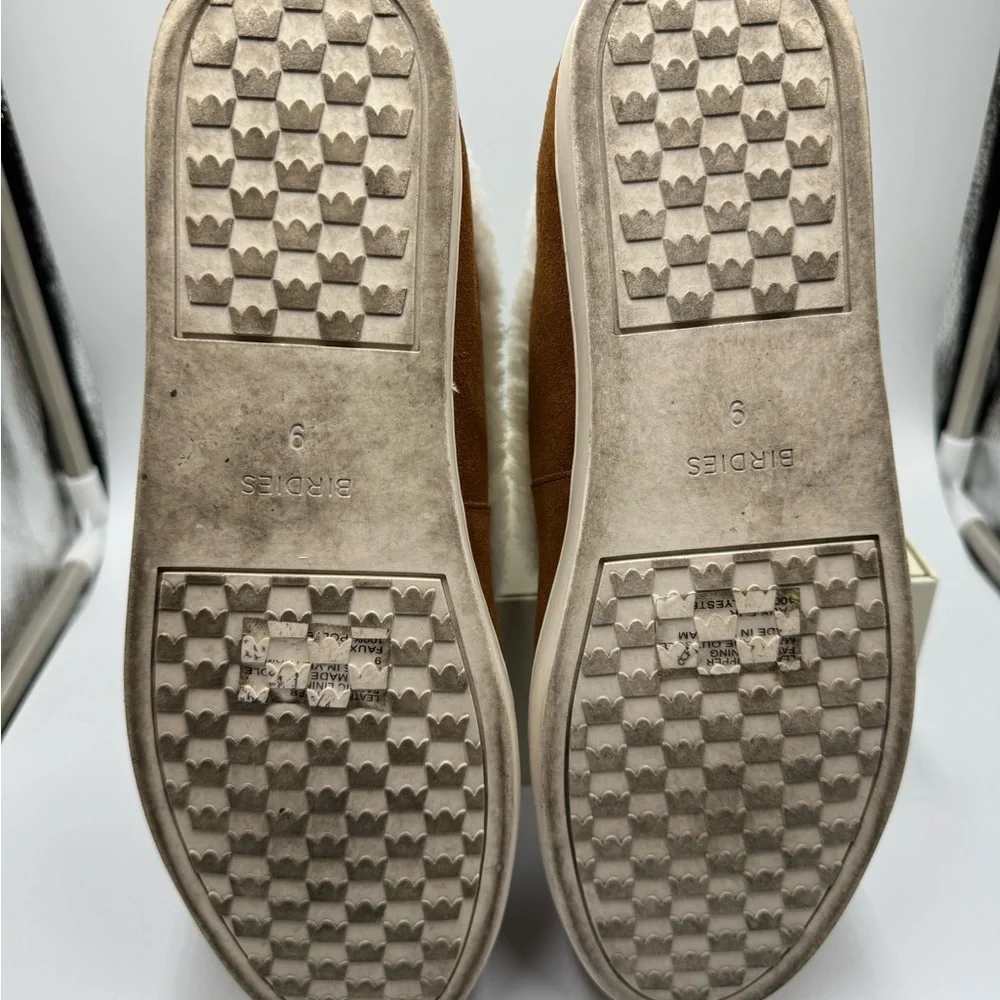 Birdies The Swift Sequoia Suede Faux Fur Brown 9 - Picture 4 of 4